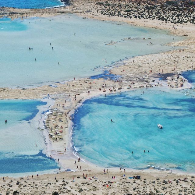 Crete: Balos and Gramvousa Cruise - The approach to Balos Lagoon