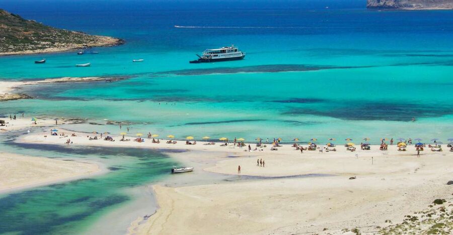 Crete: Balos and Gramvousa Cruise - Balos access is beautiful but not gentle