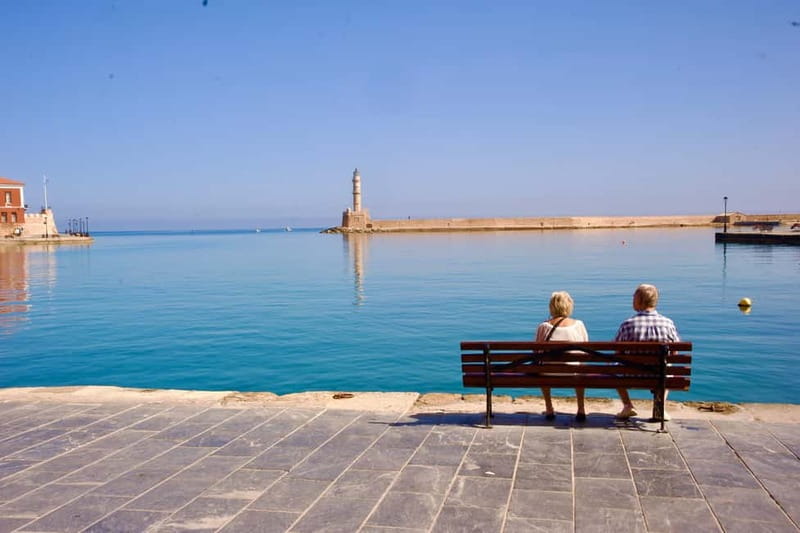 Crete: Chania Old Town, Rethymno & Kournas Lake - Chania: Venetian harbor, Ottoman traces, and narrow lanes