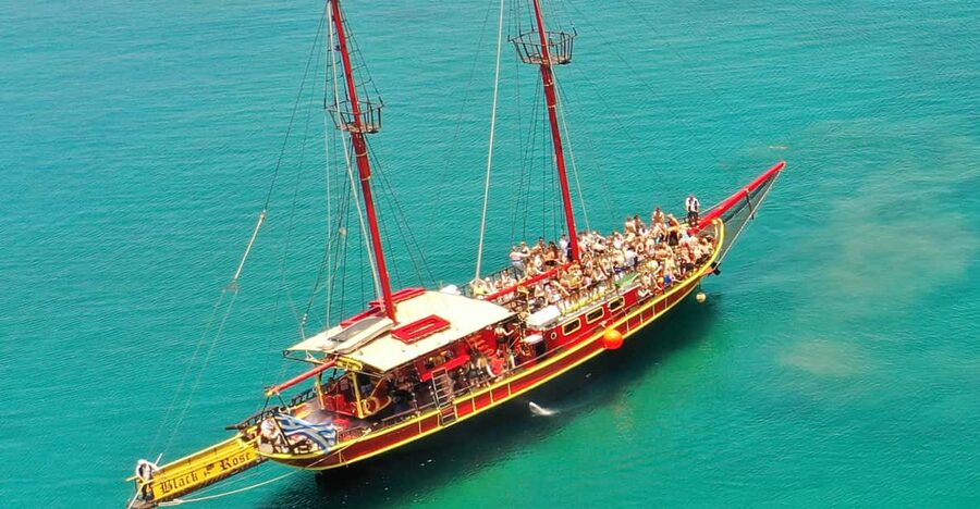 Crete: Coastline Snorkeling Cruise from Hersonissos Port - Saint George Beach and the 45-minute swim