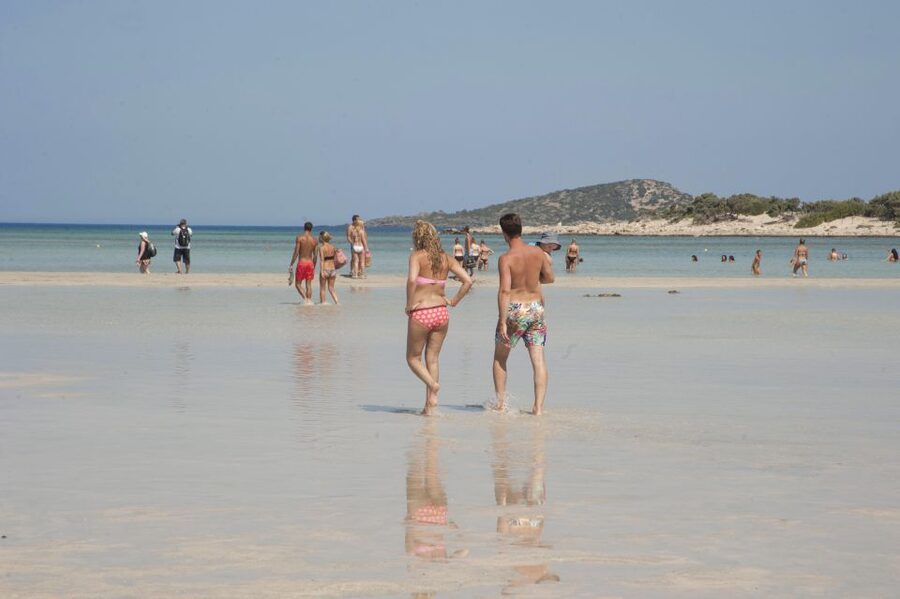 Crete: Elafonisi Pink Beach Excursion - Skaleta offers a short breakfast pause