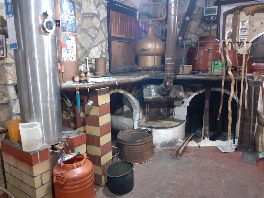 Crete: Full-Day Cretan Wines, Olive Oil, Raki and Food Tour - Five wines among Cretan vineyard rows
