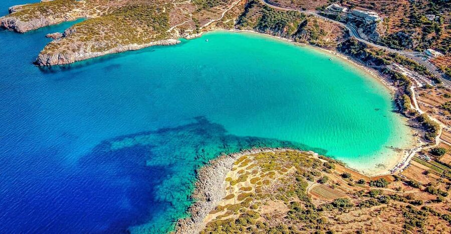 Crete: Full-Day Tour to Voulisma Beach - Arriving at Golden Beach