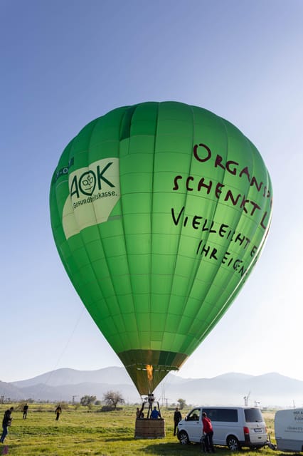 Crete: Hot-Air Balloon Flight with Breakfast and Wine - A quiet flight above the Lasithi Plateau