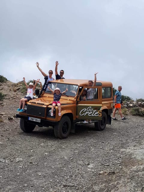 Crete: Jeep Safari Wine & Olive Oil testing Shepherd's House - Aposelemis Dam and the sunken village of Sfendyli