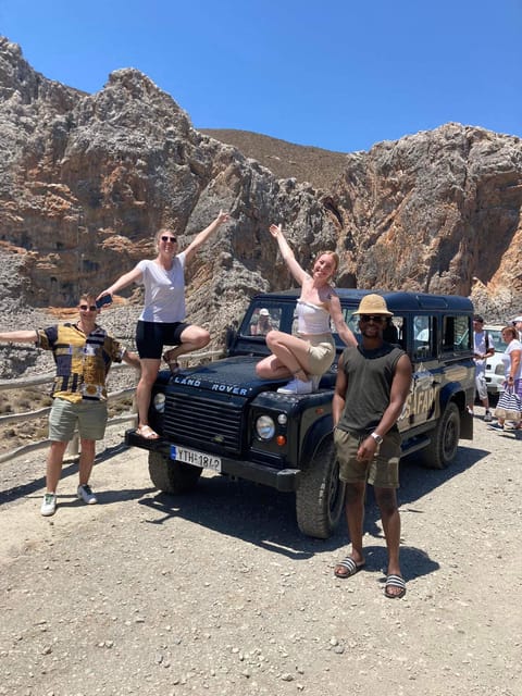 Crete: Jeep Safari Wine & Olive Oil testing Shepherd's House - Lunch with Maria and the Cretan sweets lesson