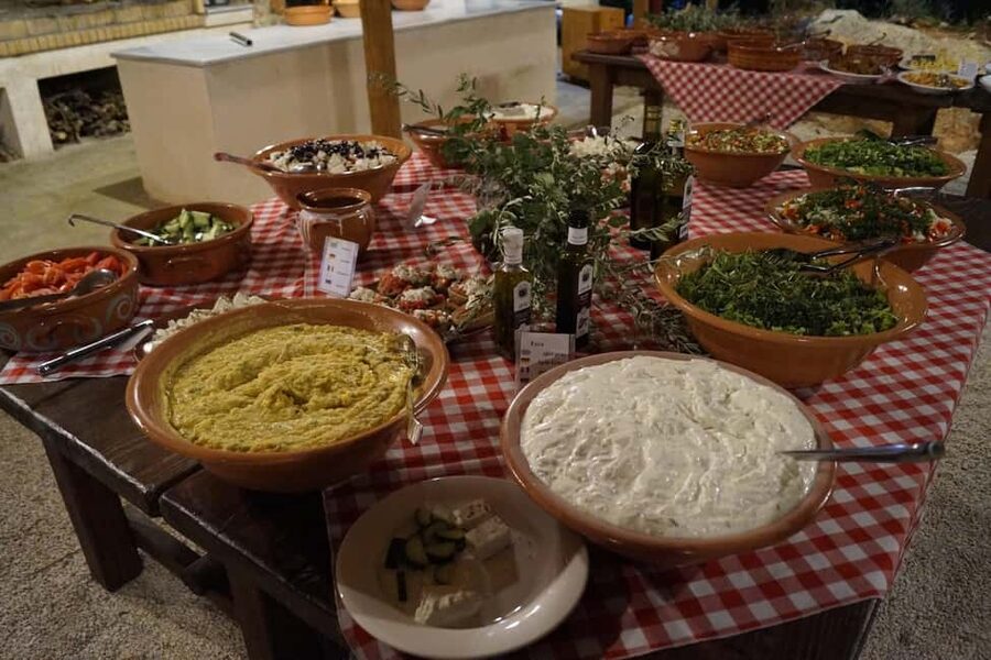 Crete: Knossos, Lasithi, Lasinthos and Olive Farm Combo Tour - Krasi and the ancient plane tree