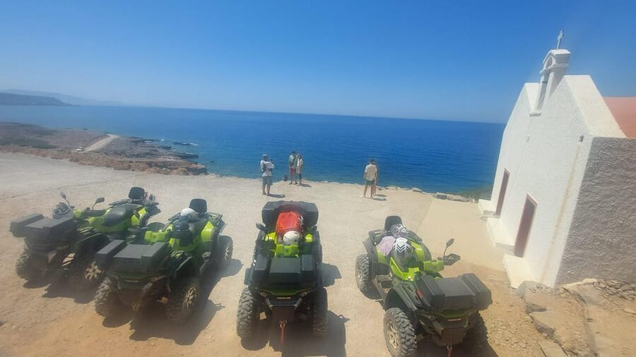CRETE :MALIA HERSSONISOS QUADS ECOTOUR ADVENTURE - HIGH PERF - Starting from Malia, Hersonissos, Sisi, or Stalida
