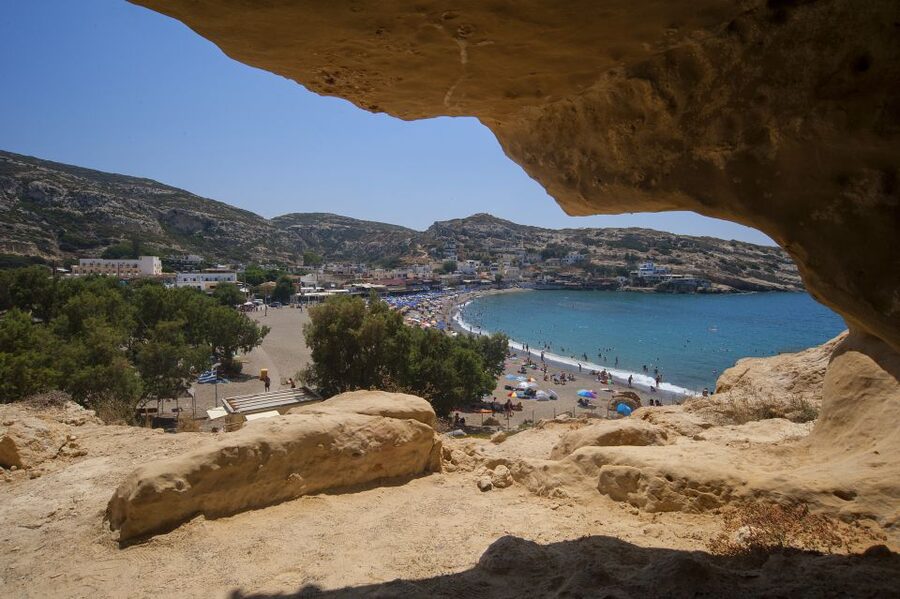 Crete: Matala Beach and Hippie caves, Red beach - Key points to know before booking