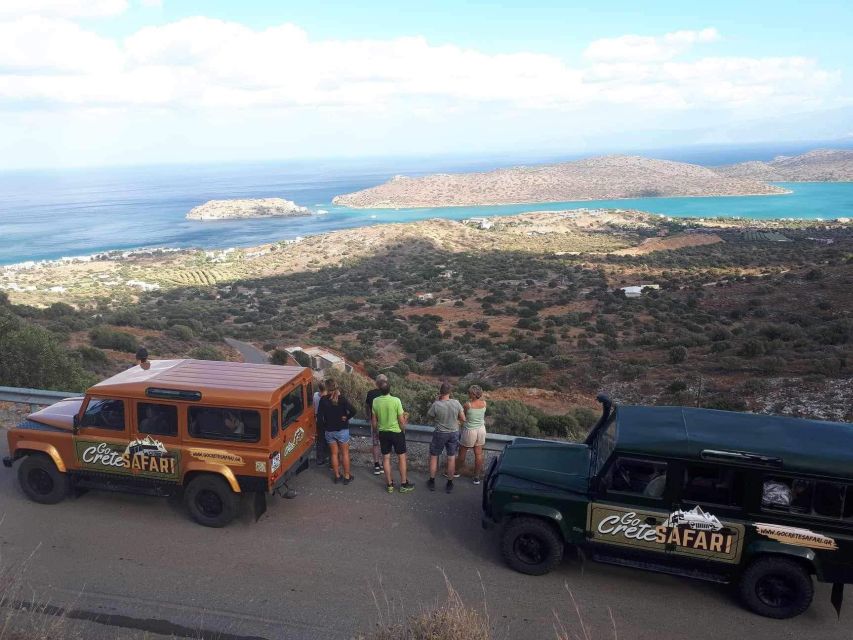 Crete: Milatos Cave Amazonas Zoo Park Jeep Safari Tour - Elounda is the relaxed middle of the afternoon