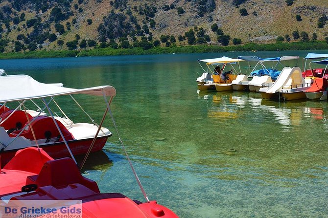 Crete Nature Kournas lake Argyroupoli &Georgioupoli from Rethymno - Pickup, vehicle, and group size