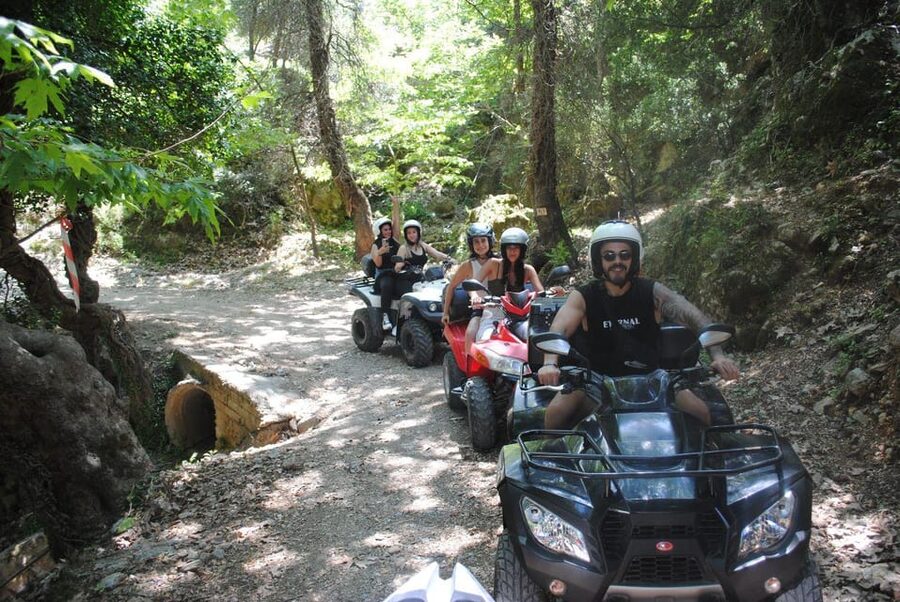 Crete: Off-Road Quad Safari Evening Tour with Hotel Transfer - The ride begins near Malia