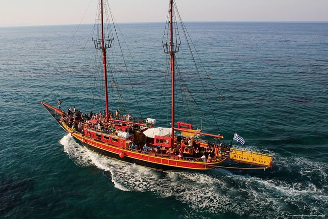 Crete Pirate Ship Cruise with the Black Rose to Stalis and Malia - St. George’s Bay is the main swimming highlight