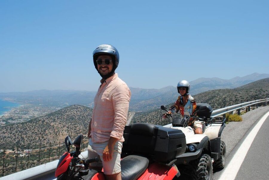 Crete: Quad Off-Road Tour to Villages with Hotel Transfers - What the riding feels like