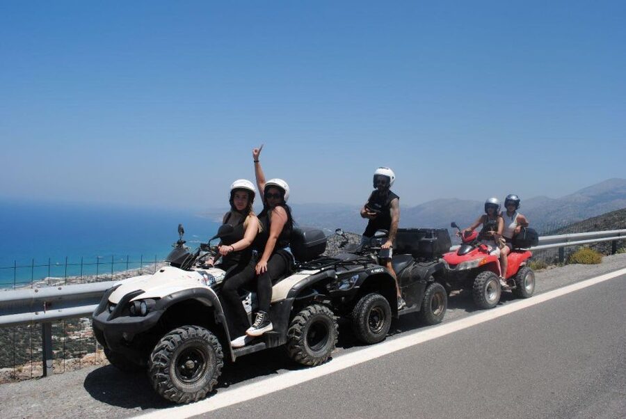 Crete: Quad Off-Road Tour to Villages with Hotel Transfers - Krasi and Kera Monastery