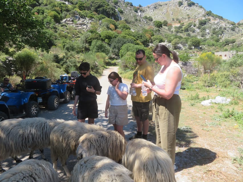 Crete Quad Safari Off-Road,Breathtaking Scenery&Amazing View - Sisi taverna lunch and local drinks