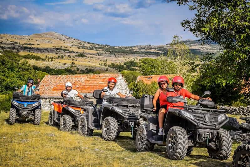 Crete: Quad Safari with Lunch and Swimming in Malia - Mountain tracks around Vrachasi