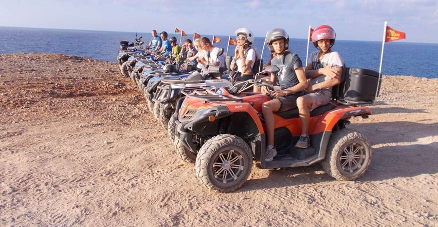 Crete: Quad Safari with Monastery, Malia Palace and Lunch - Passing Malia Palace and heading toward Sisi