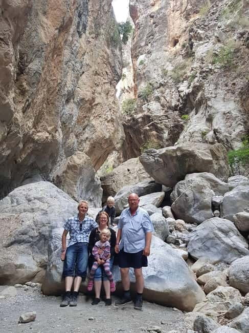 Crete: Sarakina Gorge, Forests, and South Coast Safari - Sarakina Gorge: short route, real physical effort