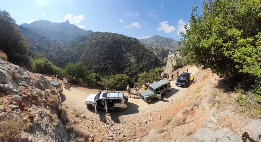 Crete: Sunset Safari - Dinner in Malia completes the route