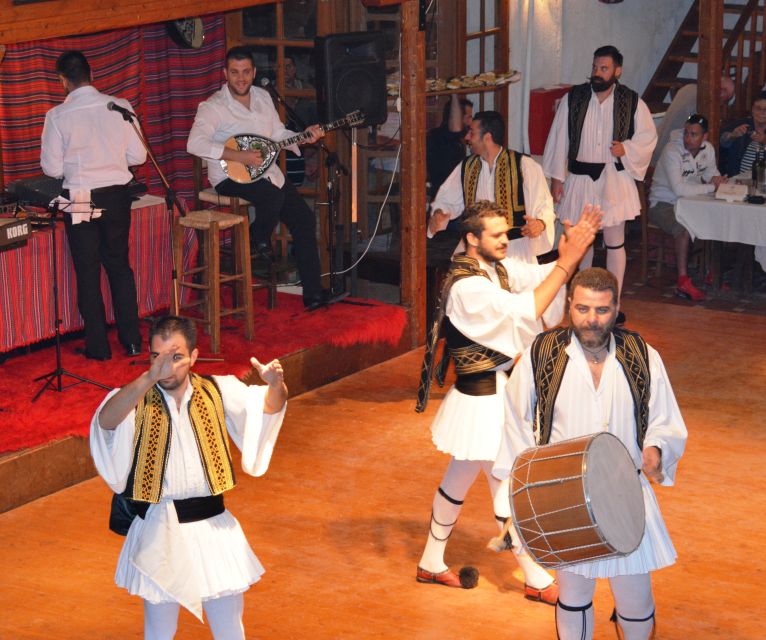 Crete: Traditional Dance Show and Buffet Dinner with Wine - Walking through the old village first