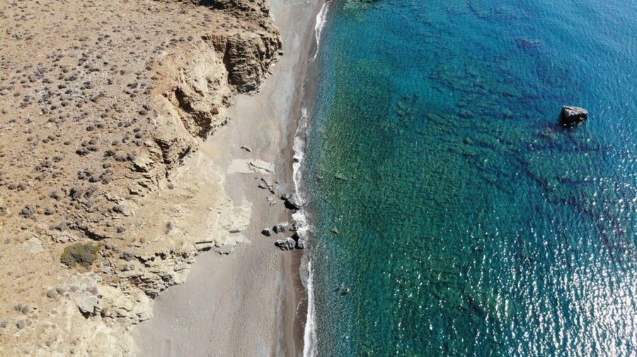 Crete: Trypiti Beach Off-Road South Tour w/ Lunch & Wine - One hour at Trypiti Beach