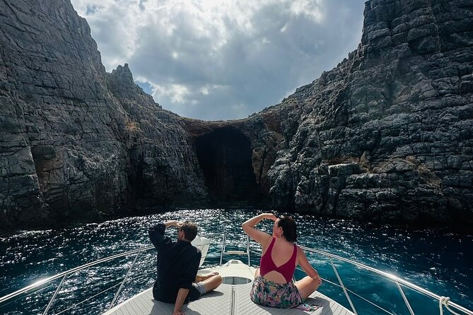 Crete Yacht Cruises 5 Hours Private Guided Cruise in Ag Nikolaos - Leaving Agios Nikolaos for the Gulf of Mirabello