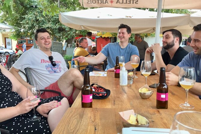 Cruise Ship Guest Beer & Food Tour - Chania Old Port - The delicatessen stop on Zampeliou