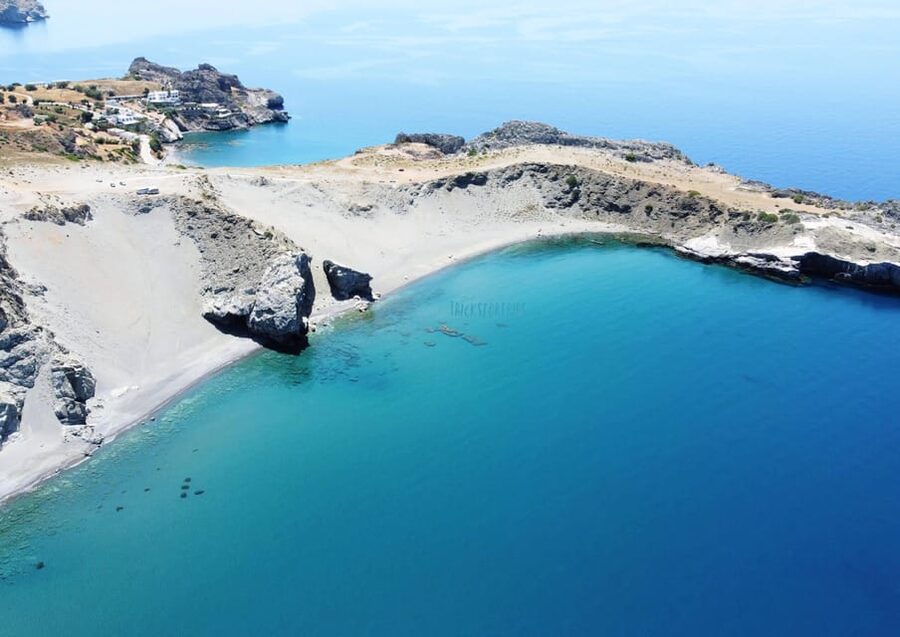 Day Boat Trip: Preveli-Triopetra- Agios Pavlos from Rethymno - Damnoni Beach and the Boat Connection