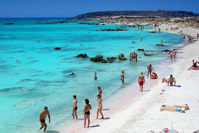 Day Trip Elafonisi Island From Rethymno English French German Gui - The walk from the coach deserves attention