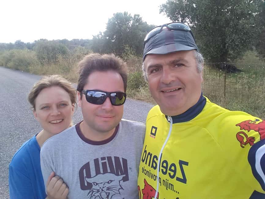 e-Bike Cycling Tour to Arkadi Monastery with Lunch included - Arsani Monastery and the first uphill section