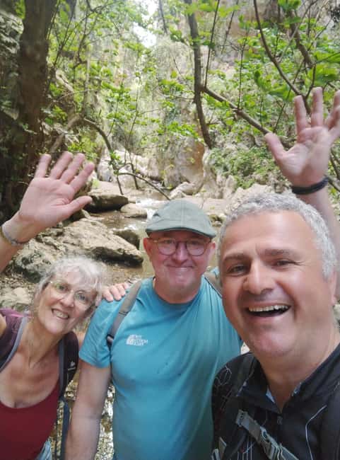 e-Bike Guided Tour to Myli Gorge with Lunch included - Walking into Myli Gorge