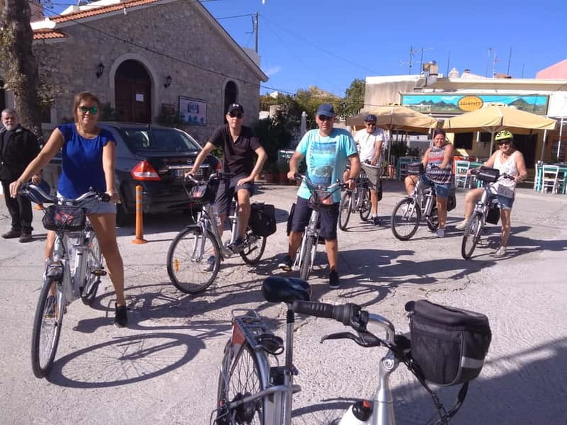 e-Bike Guided Tour to Myli Gorge with Lunch included - How much effort does the e-bike require?