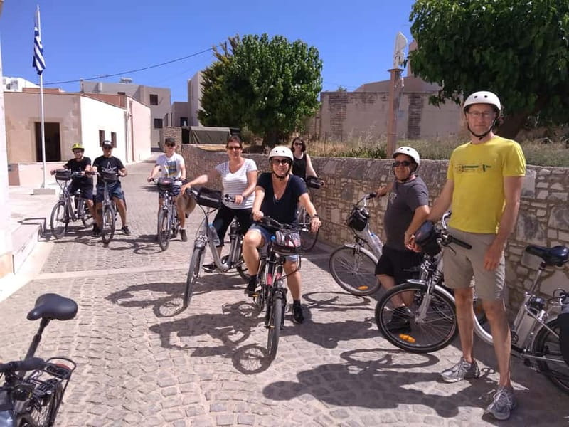 e-Bike Guided Tour to Myli Gorge with Lunch included - Halevi Monastery and the first climb