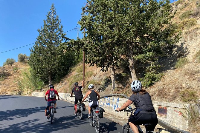 E-Bike Tour with Wine Tasting in Dafnes, Heraklion - What the e-bikes can and cannot do