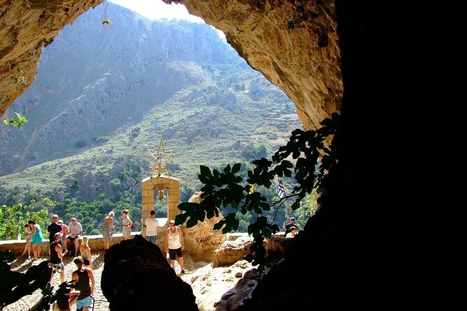 Elafonisi & Cave of Wisdom: Crete’s Soulful Private Journey - Agia Sofia Cave above Topolia Gorge