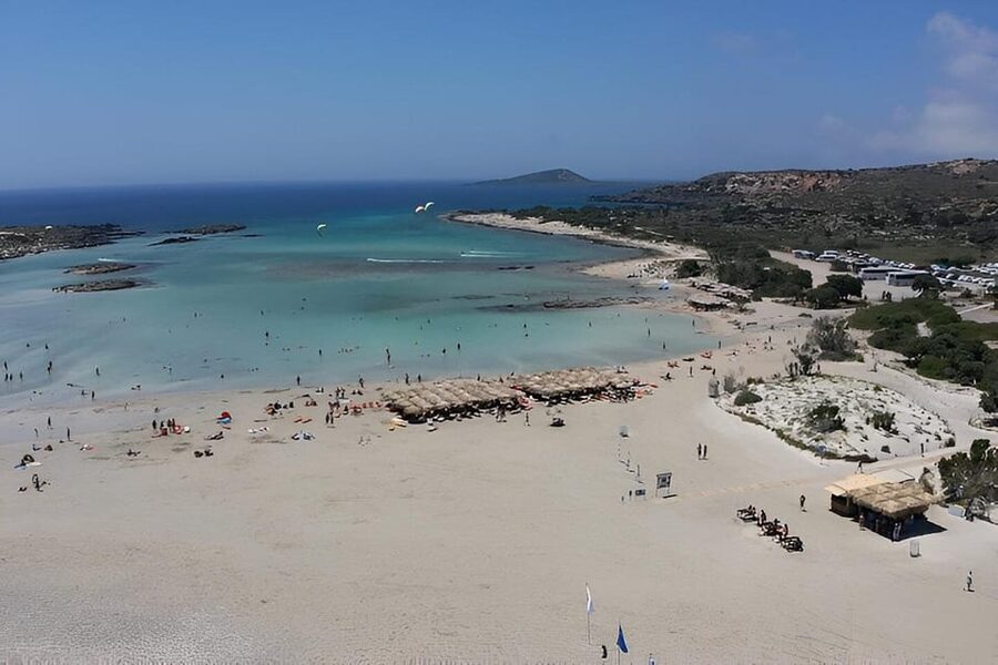 Elafonissi: Private Beach Day Trip with SUP - Fruit, juice, and water: small extras that help