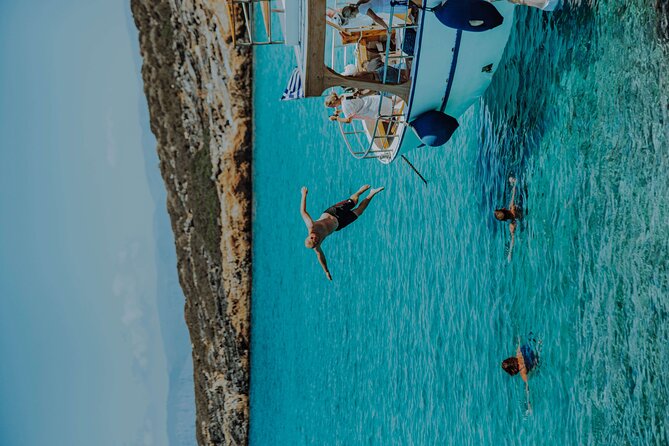 Elounda Boat Trip-The Authentic - Swimming and water entry at Skistra Beach