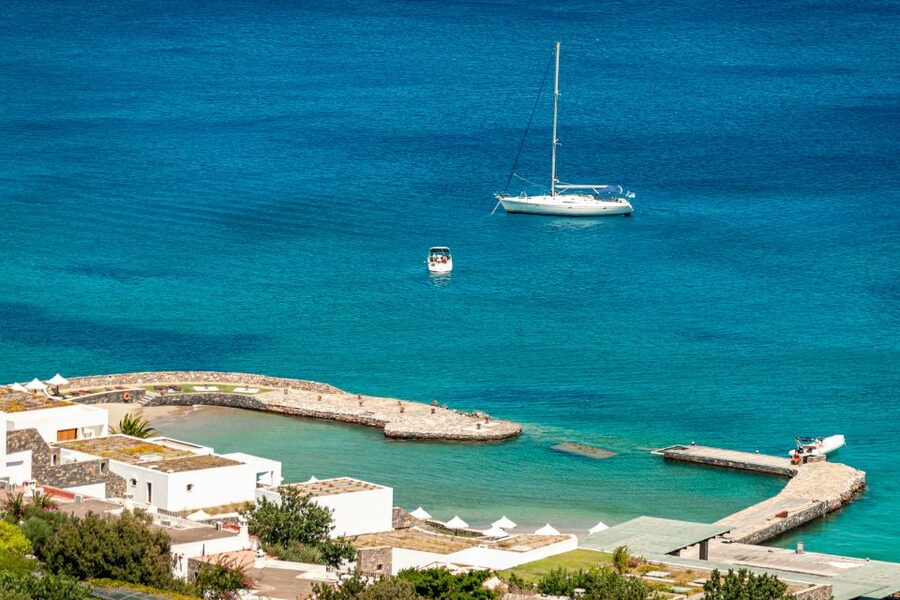 Elounda: Spinalonga Guided Boat Tour with BBQ and Swimming - Starting at the Windmill port in Elounda