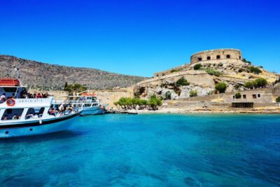 Spinalonga Guided Boat Tour with BBQ and Swimming
