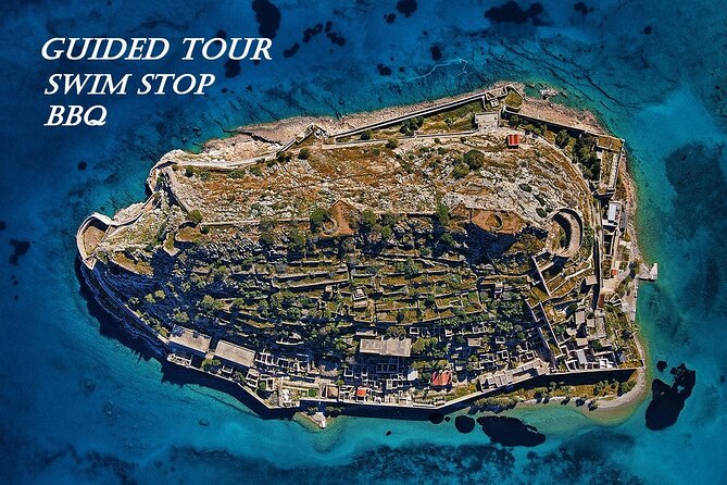 Elounda: Spinalonga Prof. Guided Boat Tour w/ BBQ + Swimming - Meeting the boat in Elounda