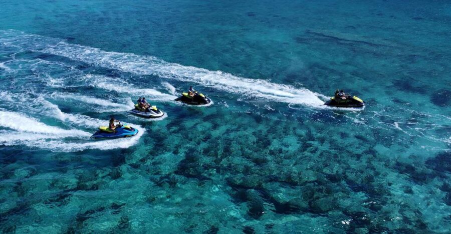 Falasarna: Jet Ski Safari to Balos Beach - From Falasarna port to open-water riding