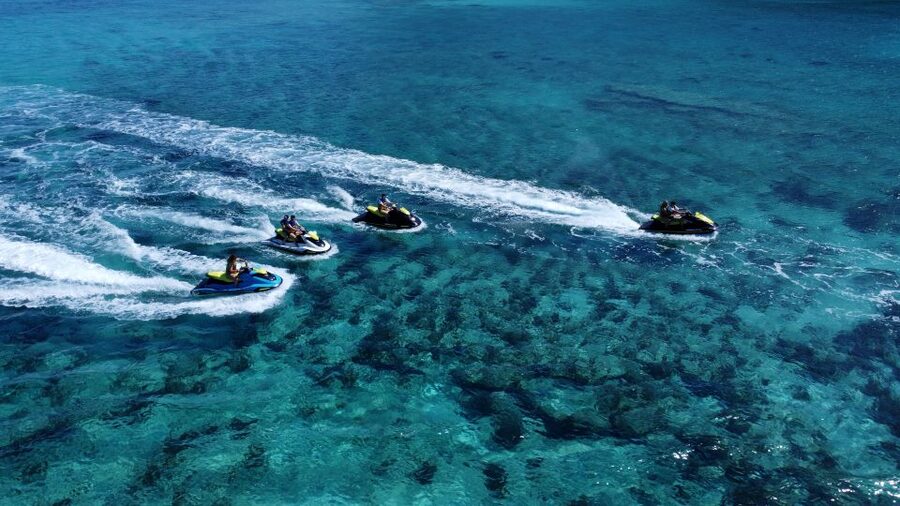Falasarna: Jet Ski Safari to Balos Beach - The 30 to 40 minute ride toward Balos