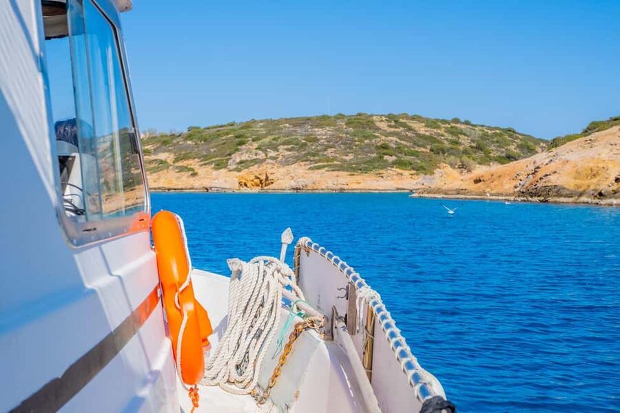Fishing Trips Agios Nikolaos - The swimming stop and the weather question