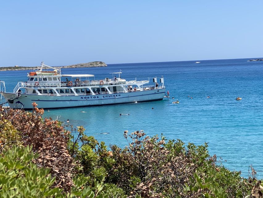 From Ag. Nikolaos: Spinalonga & Kolokytha Cruise with Lunch - Lunch on the boat: simple Cretan fare