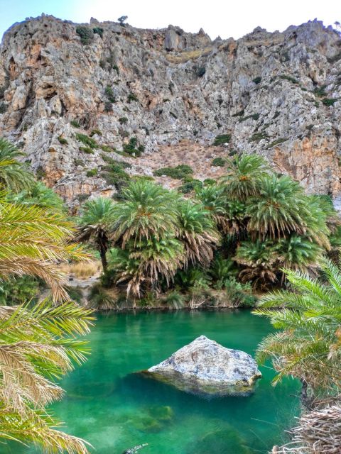 From Chania: Day Trip to Preveli Beach & Damnoni Beach - Arriving at Preveli by boat