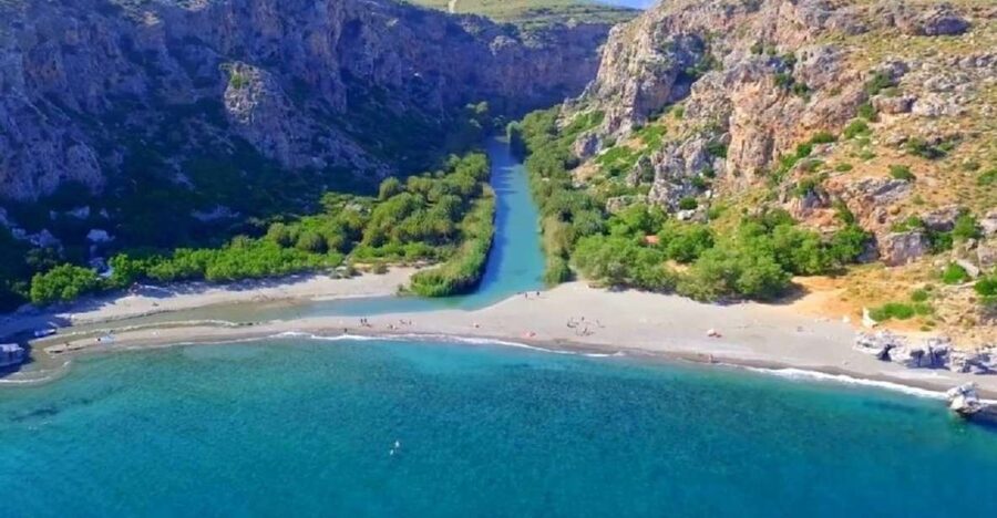 From Chania: Day Trip to Preveli Palm Beach - Damnoni Beach and the boat to Preveli