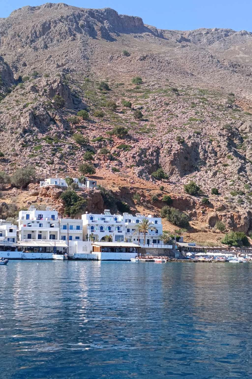 From Chania: Guided Tour to Loutro (Boat tickets Included) - The boat back and the ride to Chania