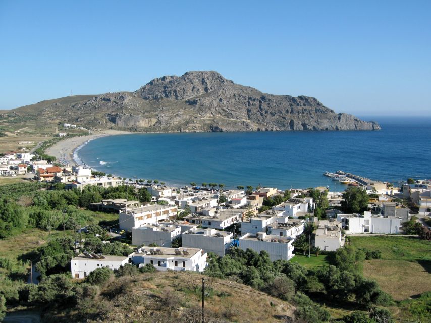 From Chania: Preveli Palm Beach Day Tour - Arriving at Preveli by boat from Damnoni