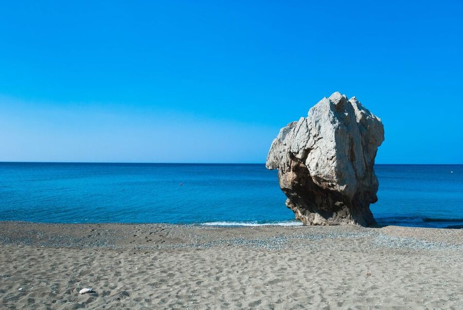 From Chania: Preveli Palm Beach Day Tour - Swimming at the beach, with no loungers or umbrellas